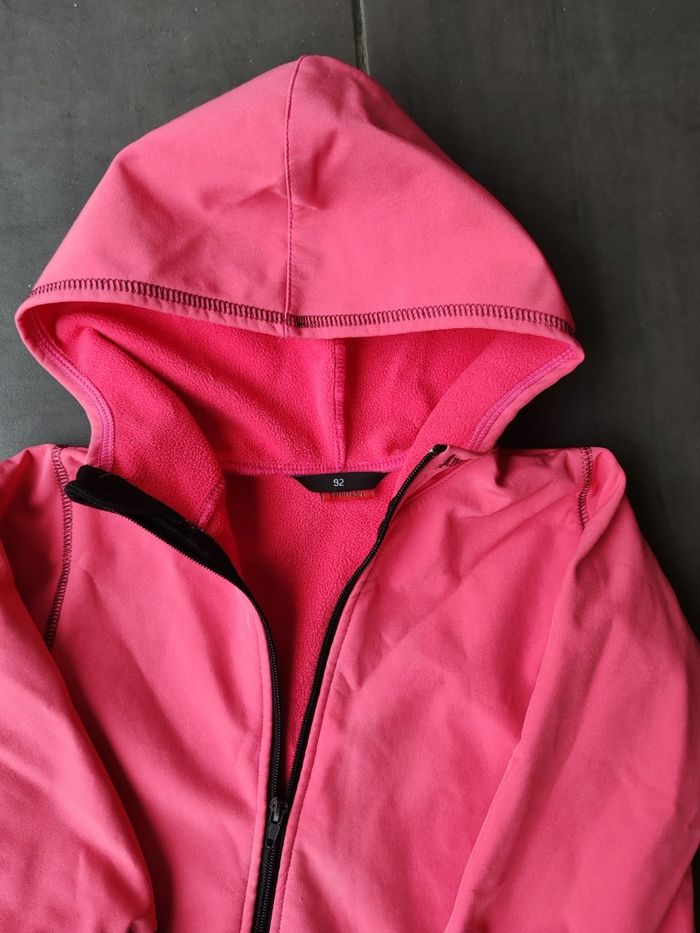 Combinaison de pluie ielm rose clair 2A - photo numéro 3