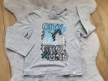 T.shirt manches longues gris CKS 3 ans