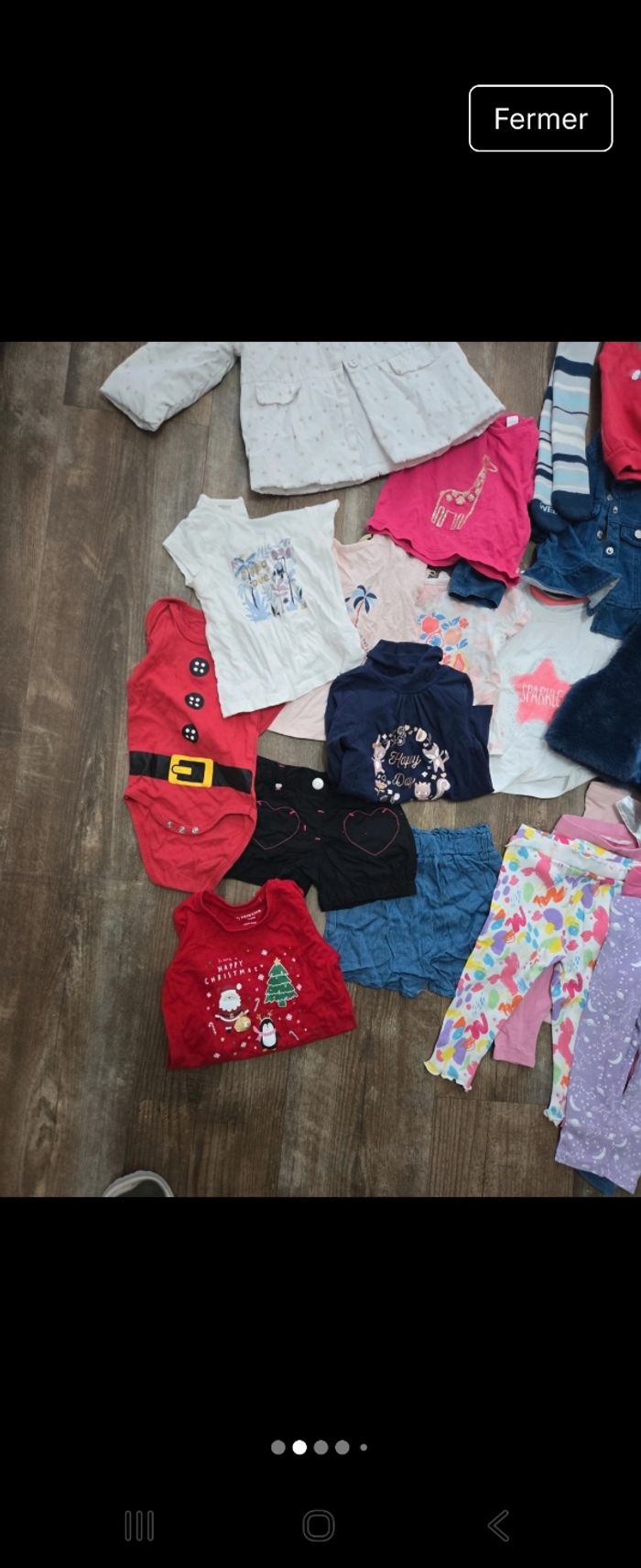 Lot 30 vêtements 12 18 mois - photo numéro 2