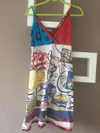 Robe d’été multicolore