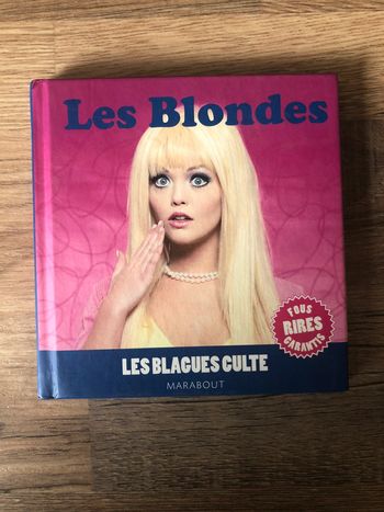Petit livre humoristique « Les blondes-Les blagues cultes »