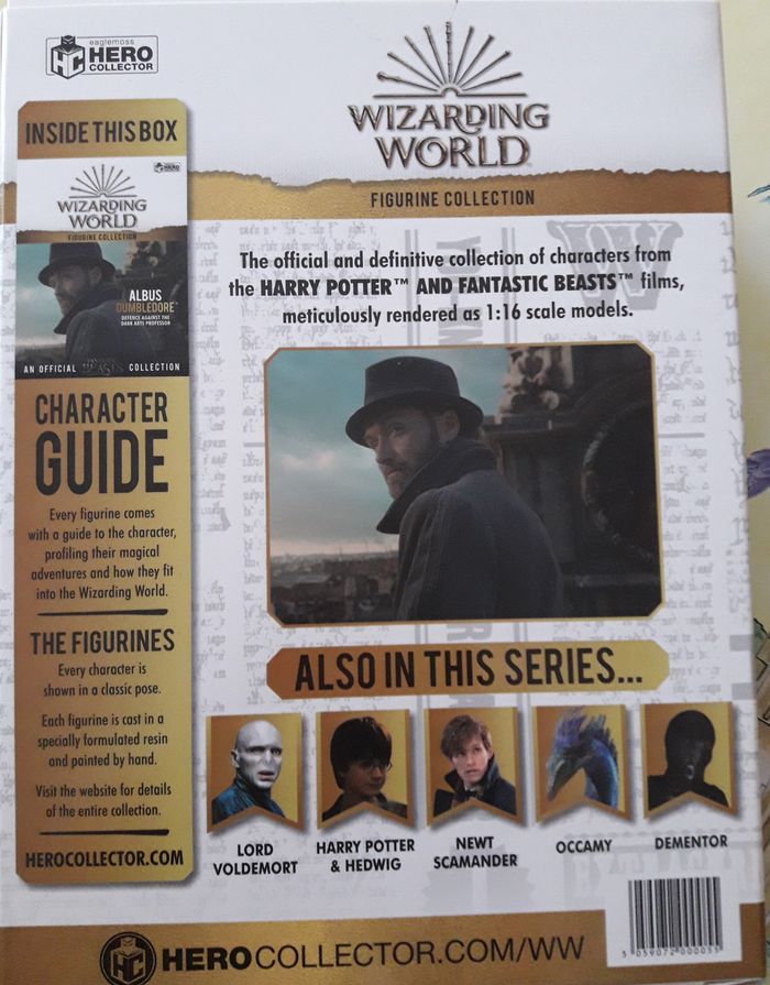 Harry Potter - Figurine Albus Dumbledore (les animaux fantastiques) - photo numéro 3