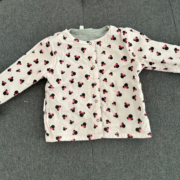Veste réversible Minnie 12 mois