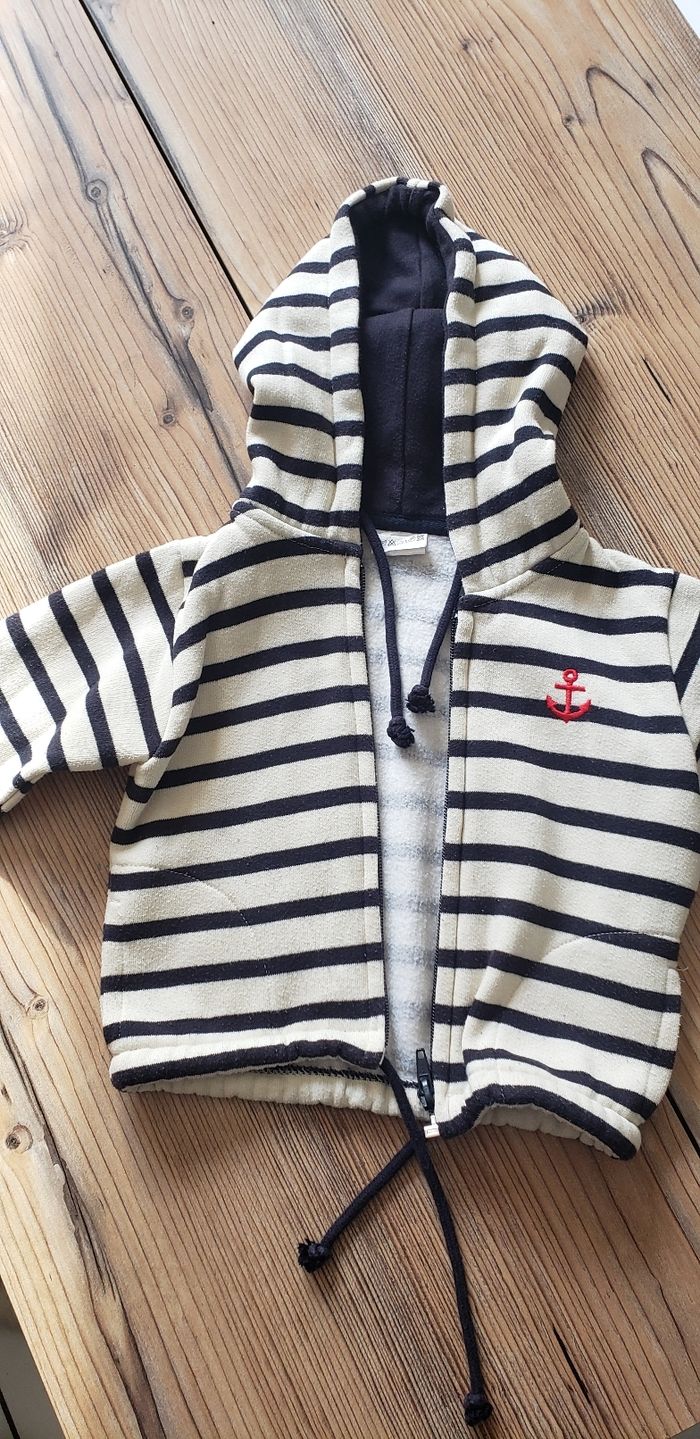 Gilet marin T12 mois