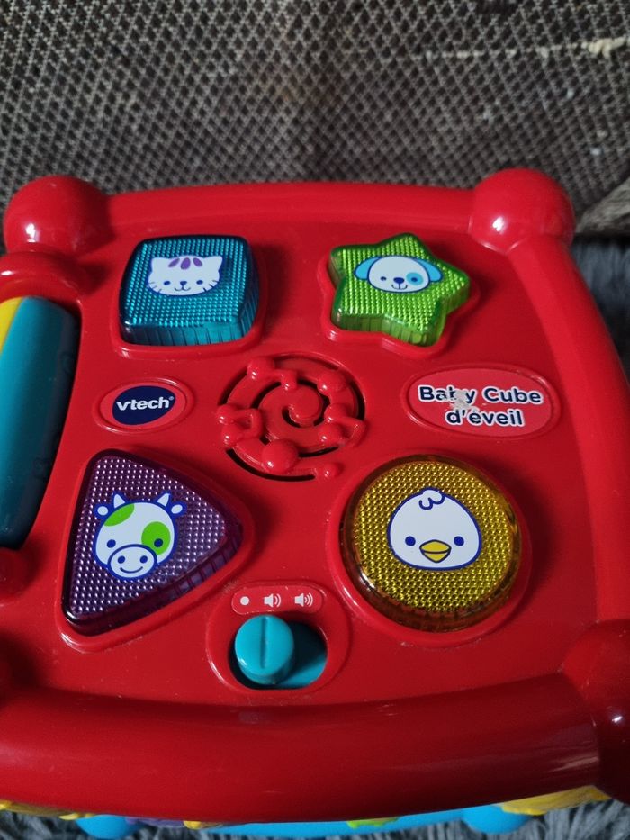 Baby cube d'éveil Vtech 14 fonctions interactives 6mois à 3ans - photo numéro 6