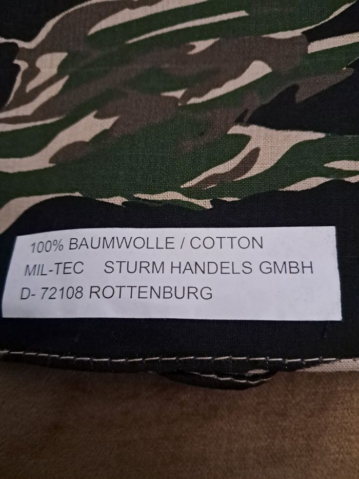 Bandana camouflé tigerstripe - photo numéro 2