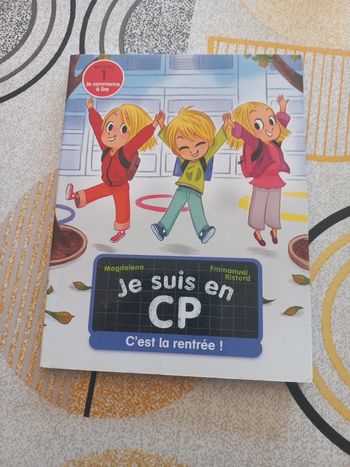 Livre Je suis en cp niveau 1 C'est la rentrée
