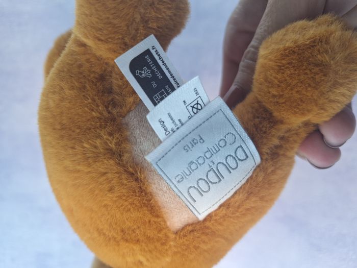 Peluche écureuil très Doux Doudou et compagnie - photo numéro 5