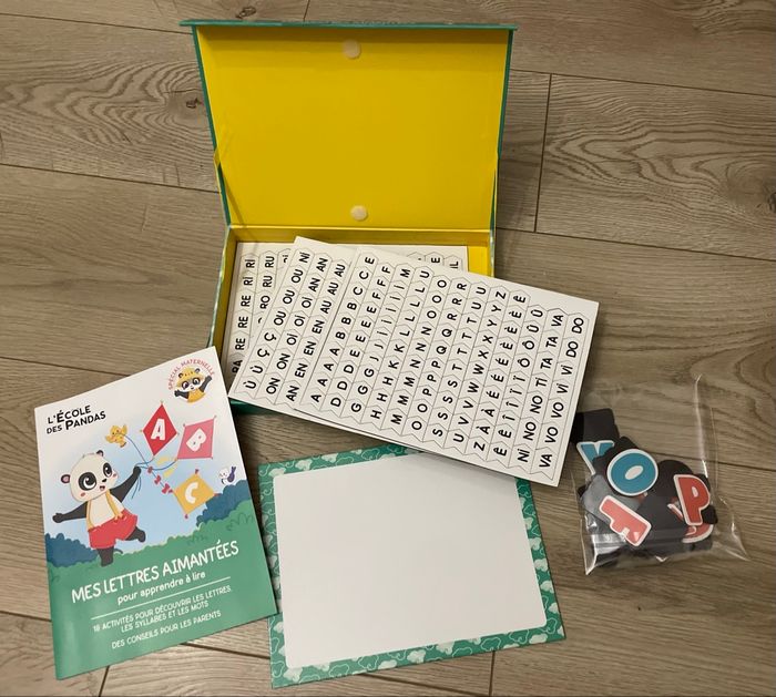 Mes lettres aimantées pour apprendre à lire - photo numéro 2