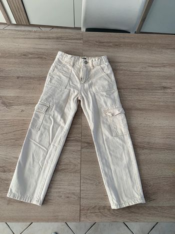 Jean style cargo 7 ans fille