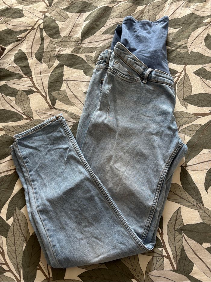 Lot de 2 jeans de grossesse T38/40 - photo numéro 2