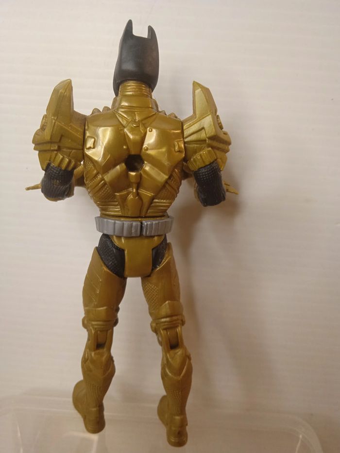 figurine batman doré  dc comics - photo numéro 3