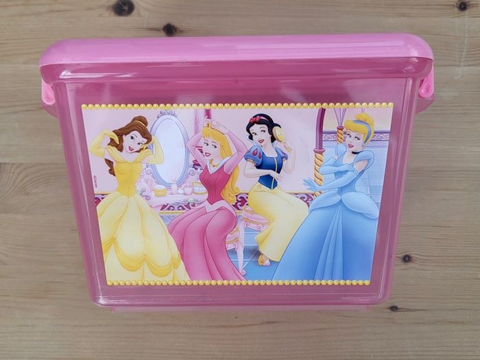 Lot boites de rangement Princesses Disney - photo numéro 2