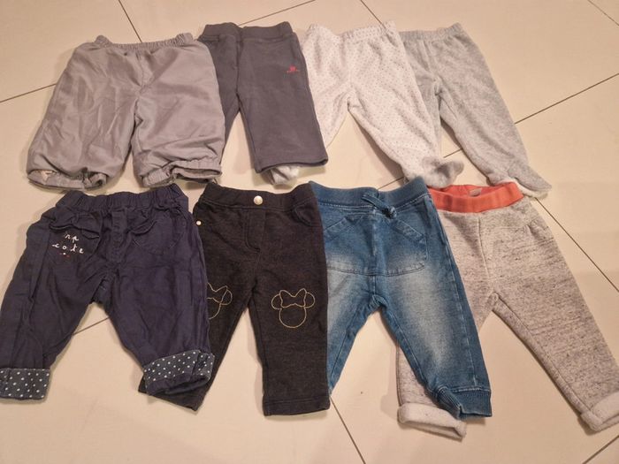Lot 8 pantalons hiver