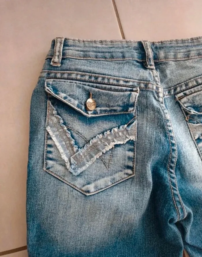 Pantacourt jeans S - photo numéro 4