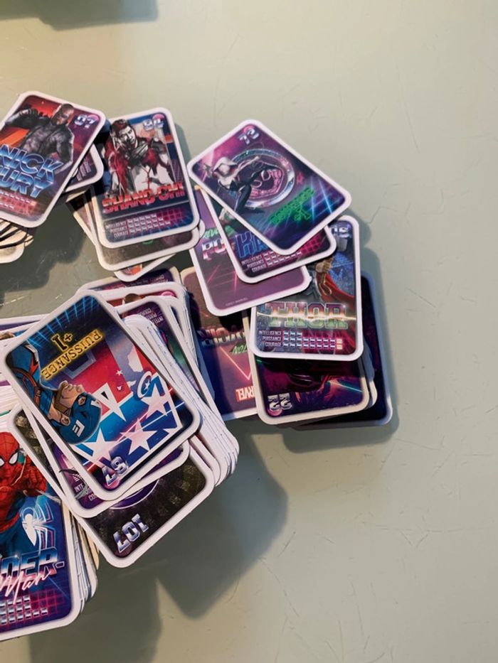 Lot de cartes, Marvel révèle ton pouvoir - photo numéro 3