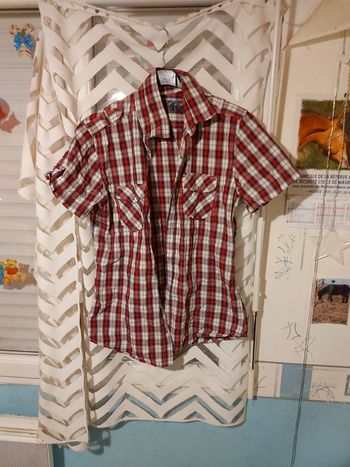 Chemise carreaux
