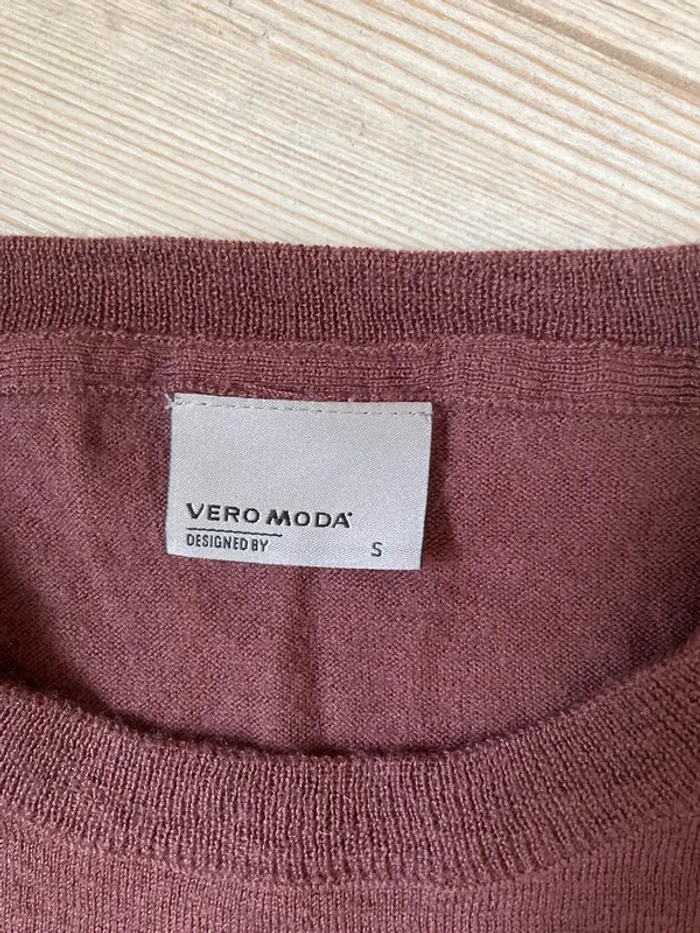 Pull Vero Moda marron S - photo numéro 2