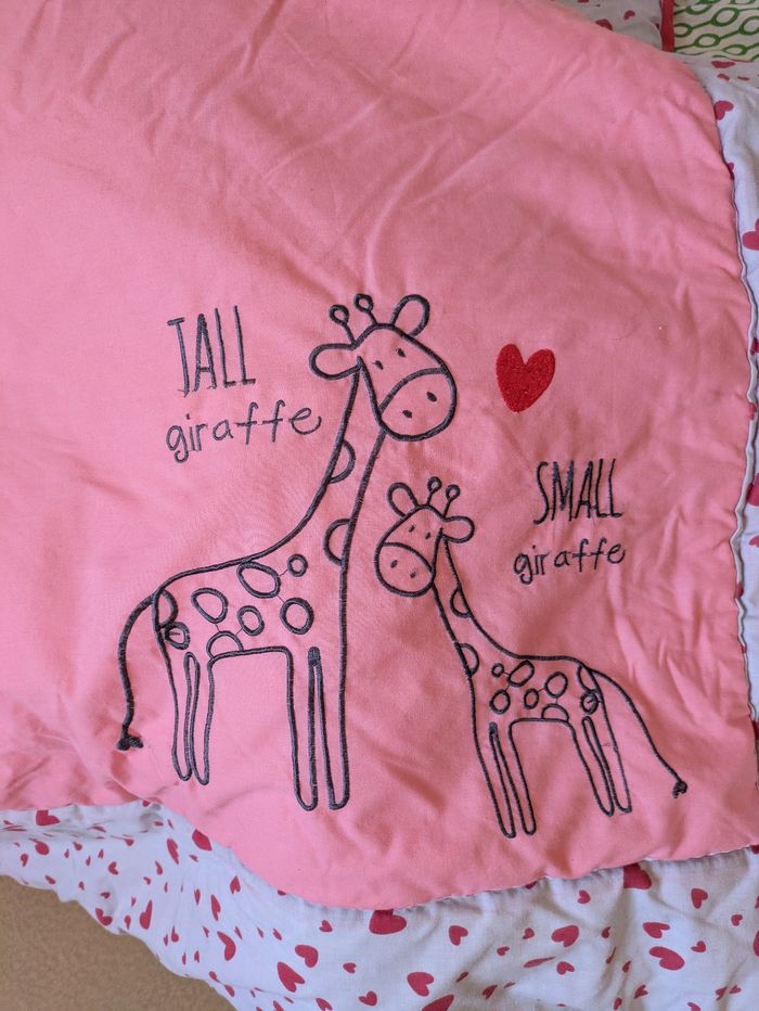 Tapis couverture bébé thème girafe - photo numéro 2