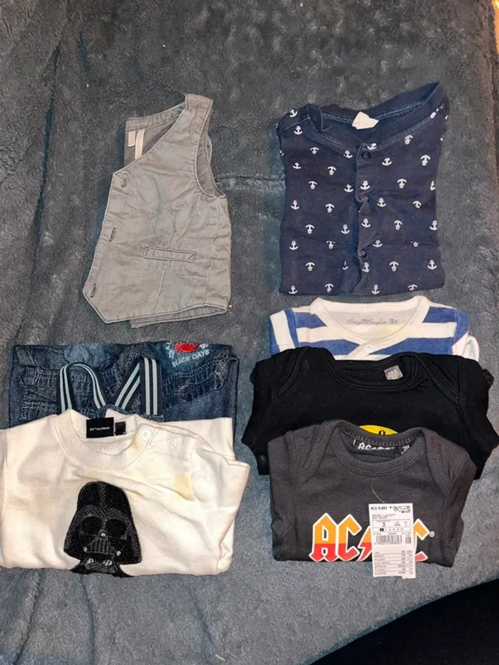 Lot vêtements 3/6 mois - photo numéro 3