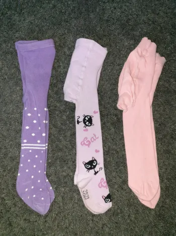 Lot de 3 collants 12/24 mois 21/23