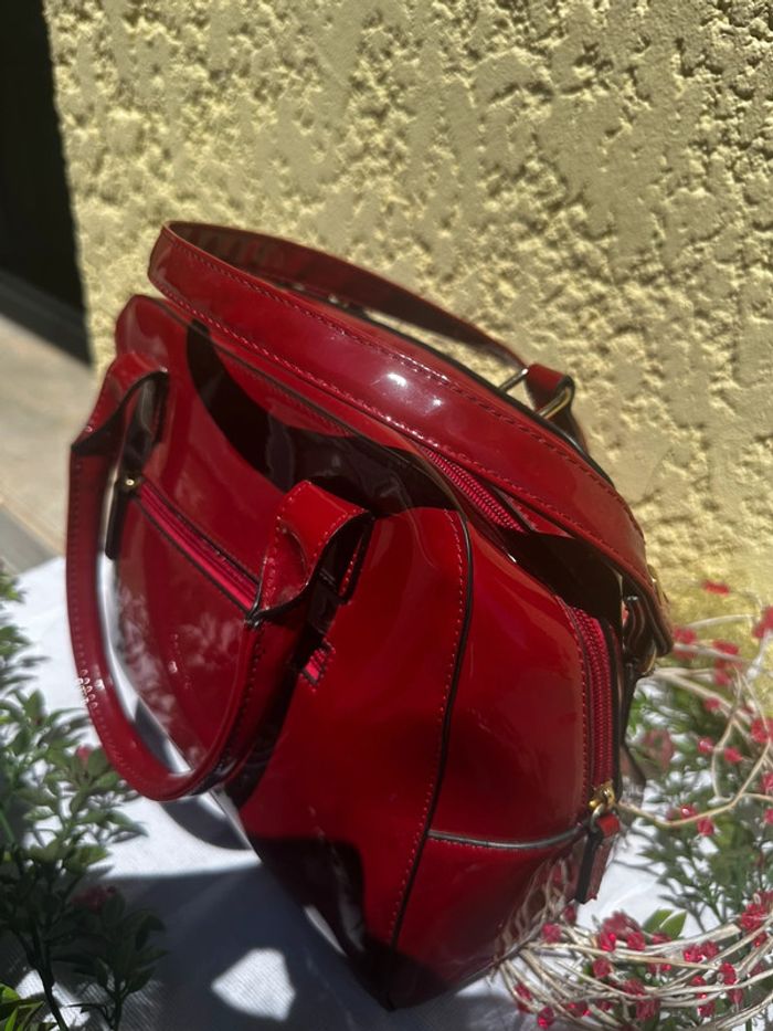🌸Sac à main / bandoulière bordeaux – GEMO🌸 - photo numéro 6