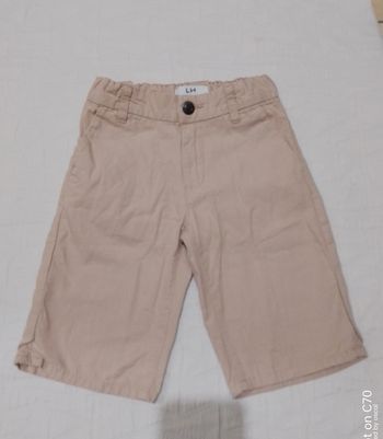 La Halle bermuda short beige 5 ans