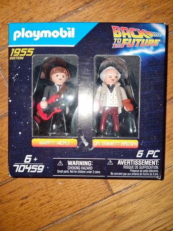 Playmobil retour vers le futur 70459