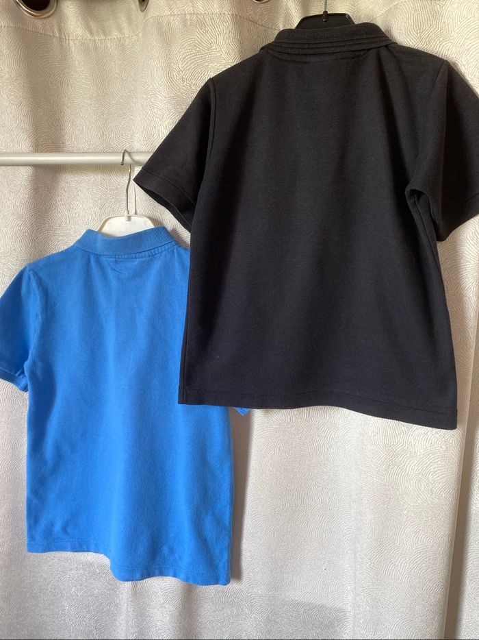 2 t-shirt polos mailles piquées 5 ans H&M - photo numéro 3