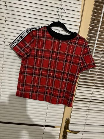 Tee shirt en tartan