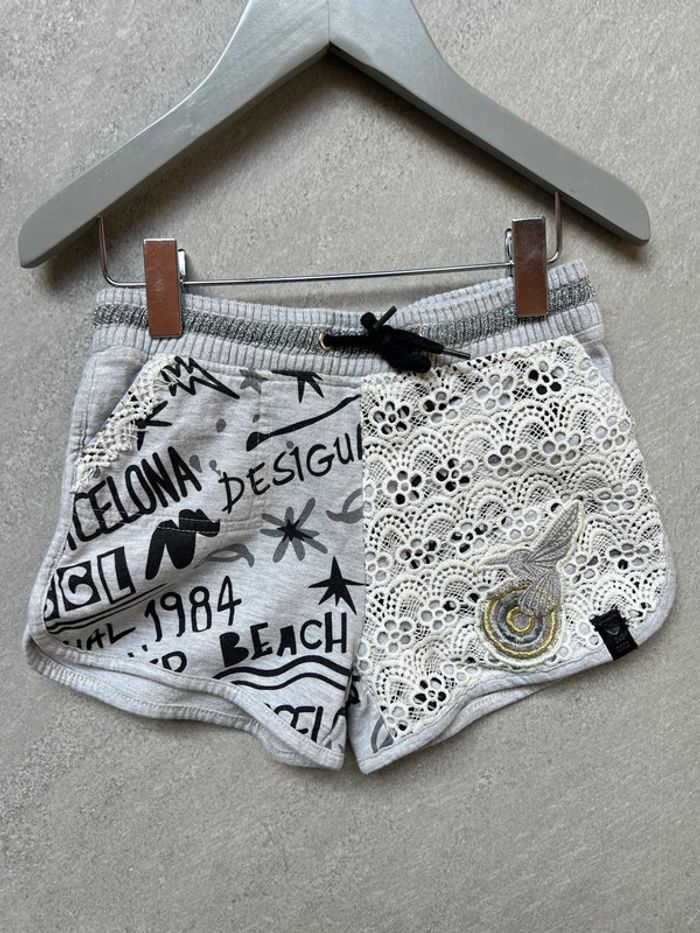 Ensemble 3 pièces desigual 5/6ans tee shirt et short - photo numéro 15