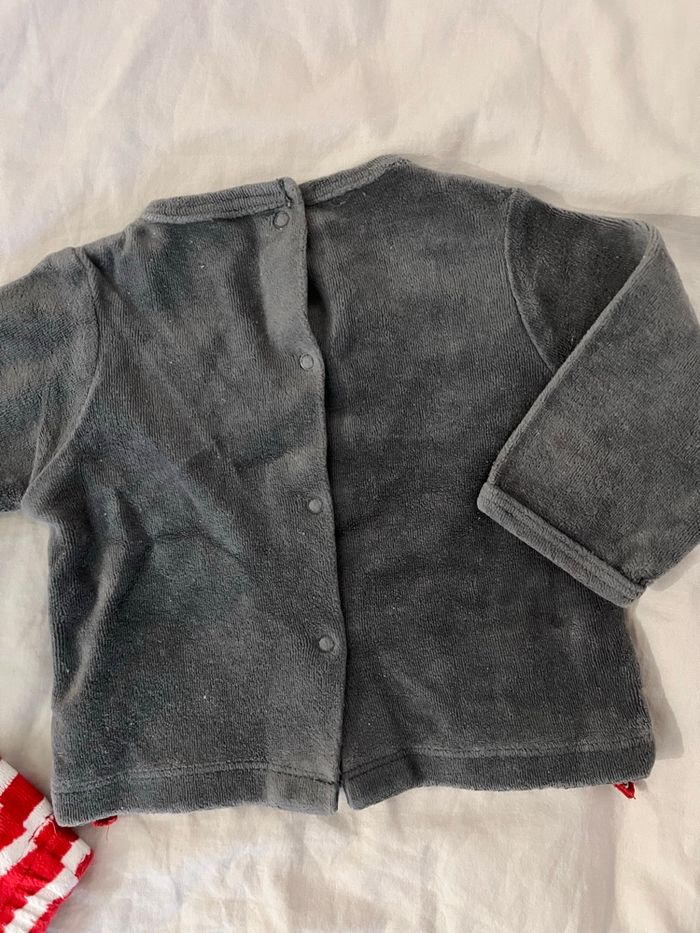 Pyjama velours 2 pièces bébé - photo numéro 4