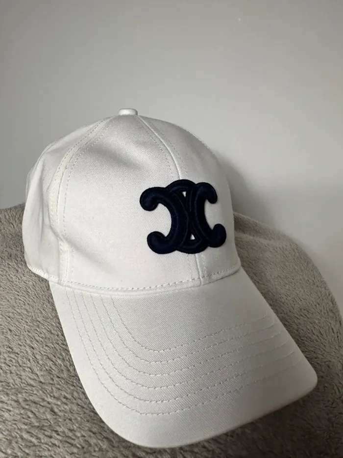 Casquette Céline blanche