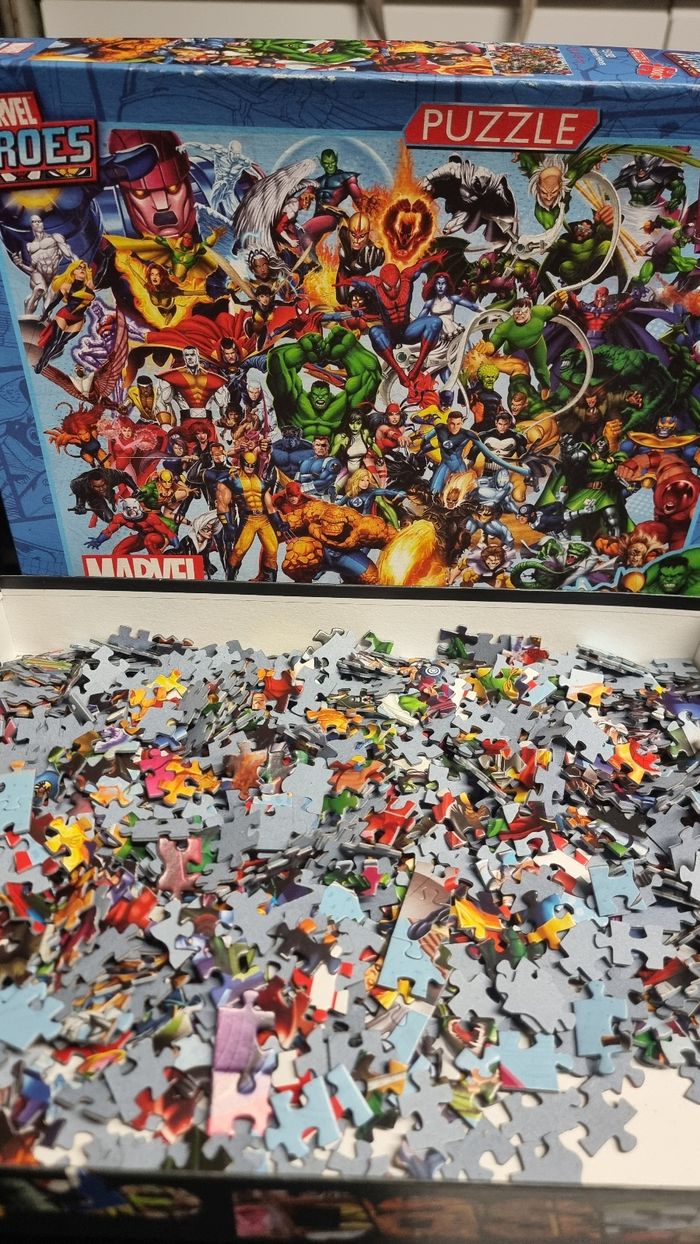 Puzzle marvel - photo numéro 2
