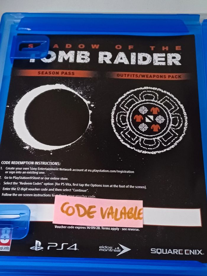 Ps4 Shadow of the Tomb Raider Croft Edition, Lara, Sony + Season Pass Code fr - photo numéro 6