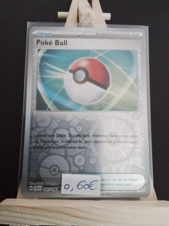 Carte Pokémon Poké Ball Reverse 185/198