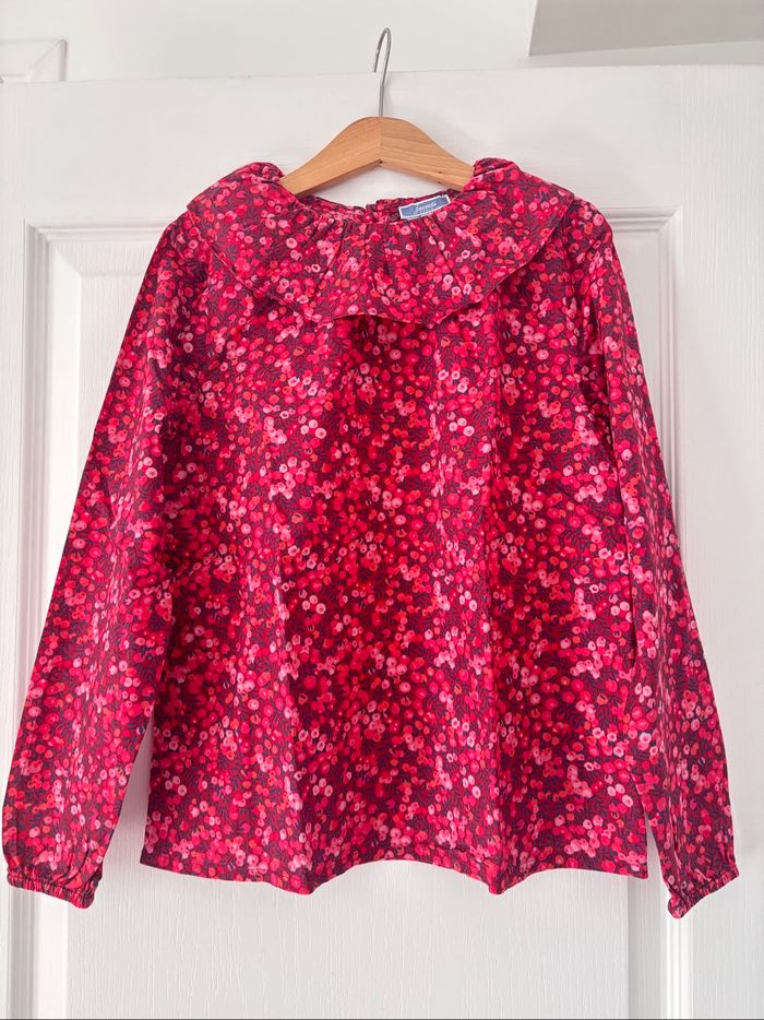 Blouse fille Jacadi 10 ans Liberty Wiltshire TBE