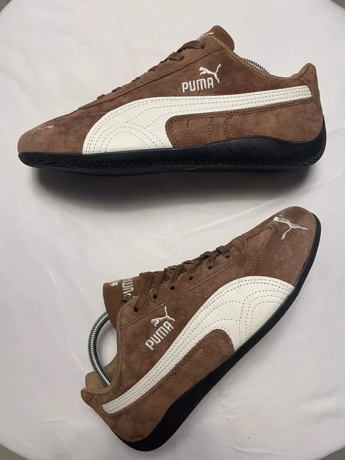 Baskets Puma daim marron