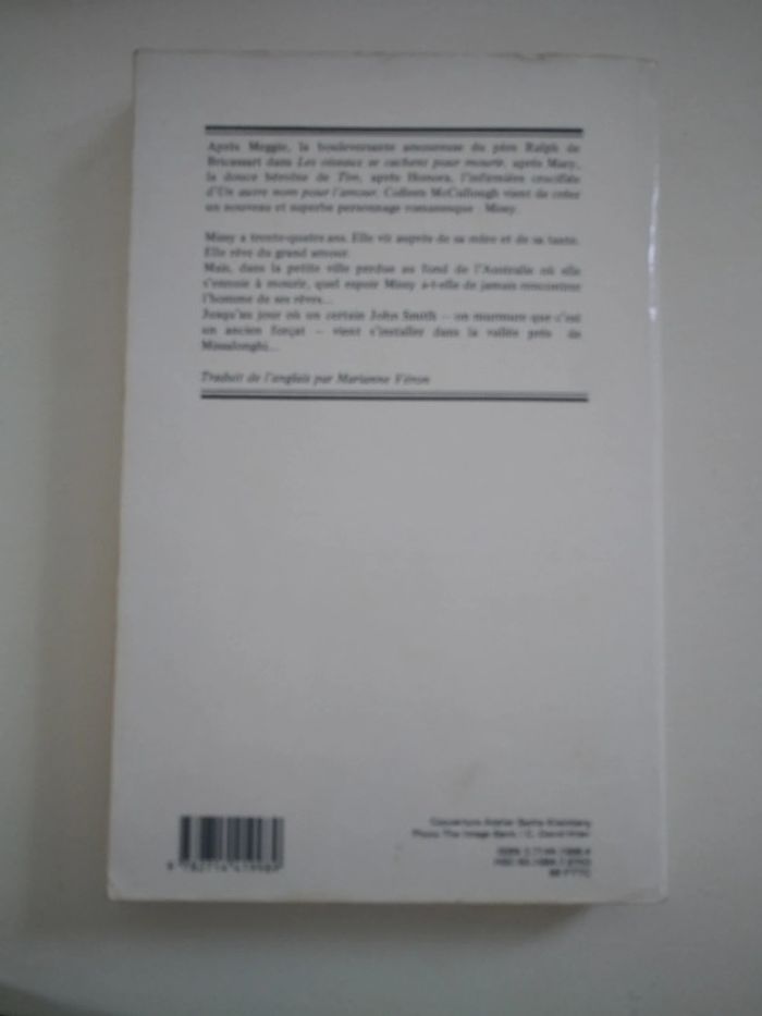 Livre - les dames de missalonghi- Colleen Mc Cullough - photo numéro 2