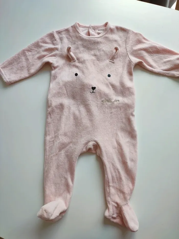 Pyjama velours 12 mois