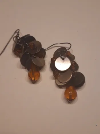 Boucles d'oreilles pendantes fantaisies