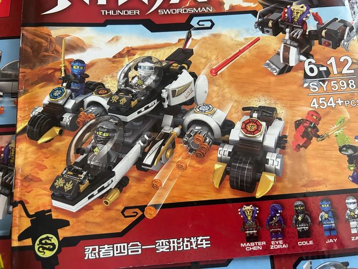 Jouets 🧸 briques de construction type lego ninjago - photo numéro 3