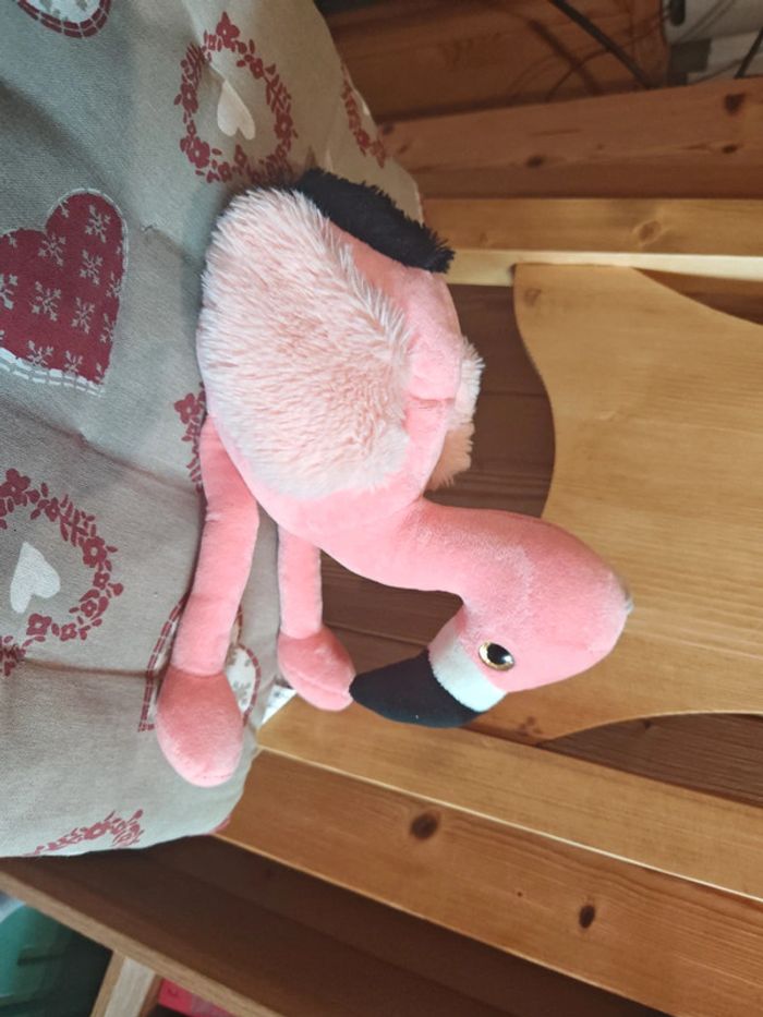 Peluche Flammant Rose - photo numéro 2