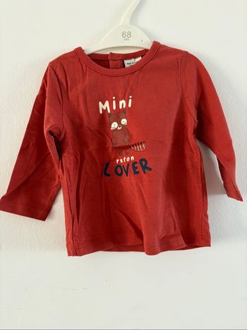 T-shirt manche longue tao 12 mois