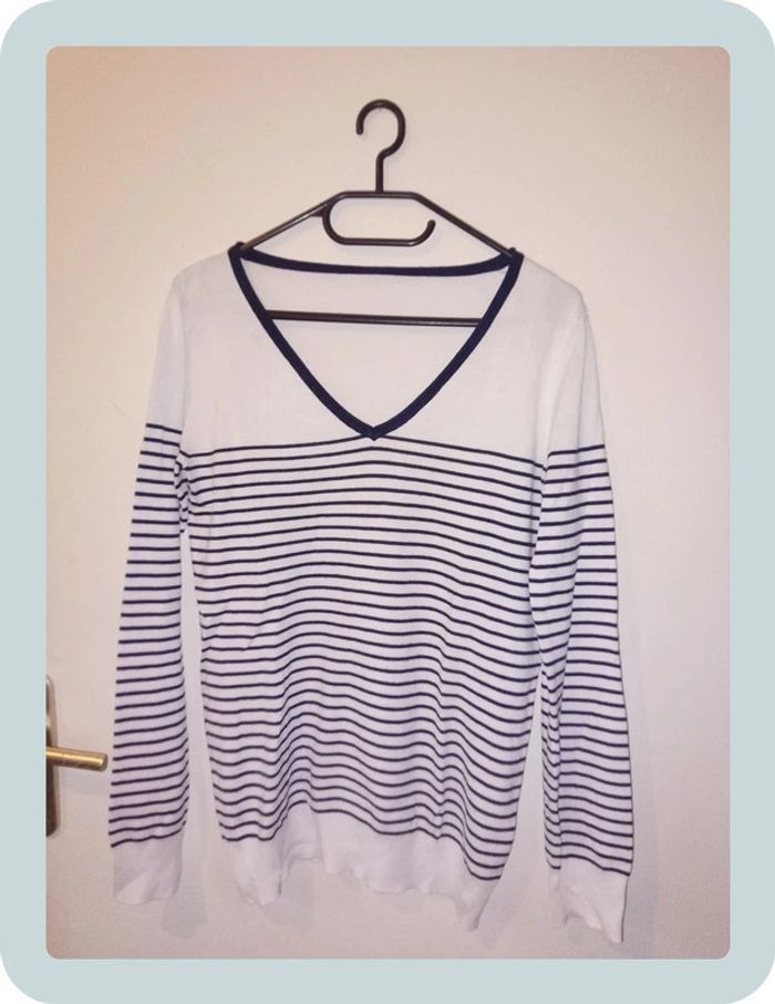 Pull marinière femme 38