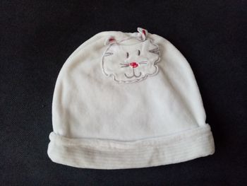 Bonnet bébé mixte 1 mois