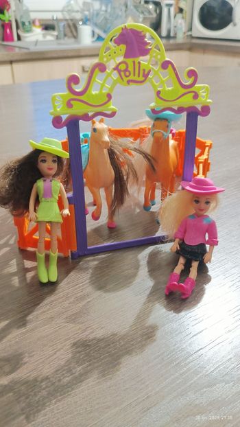 Ranch Polly Pocket - figurines et accessoires
