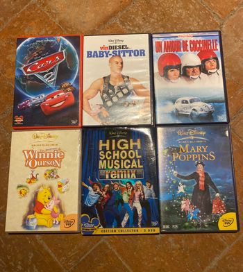 Lot dvd Walt Disney 