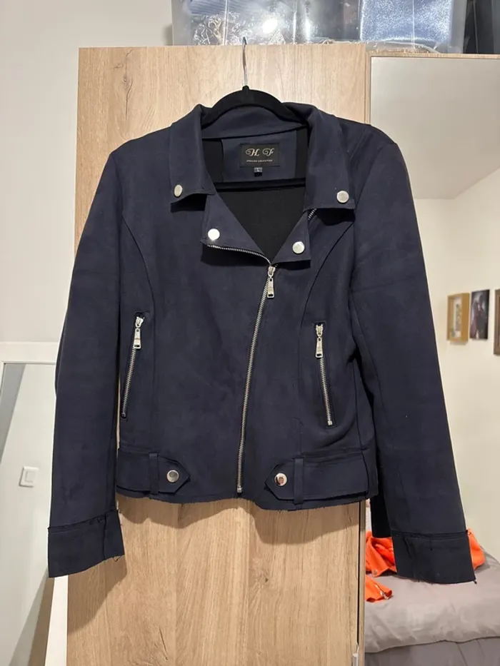 Veste suédine