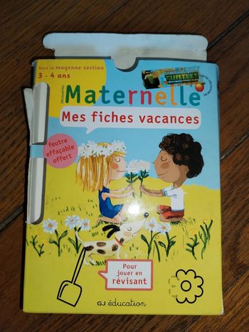 Fiches vacances maternelle